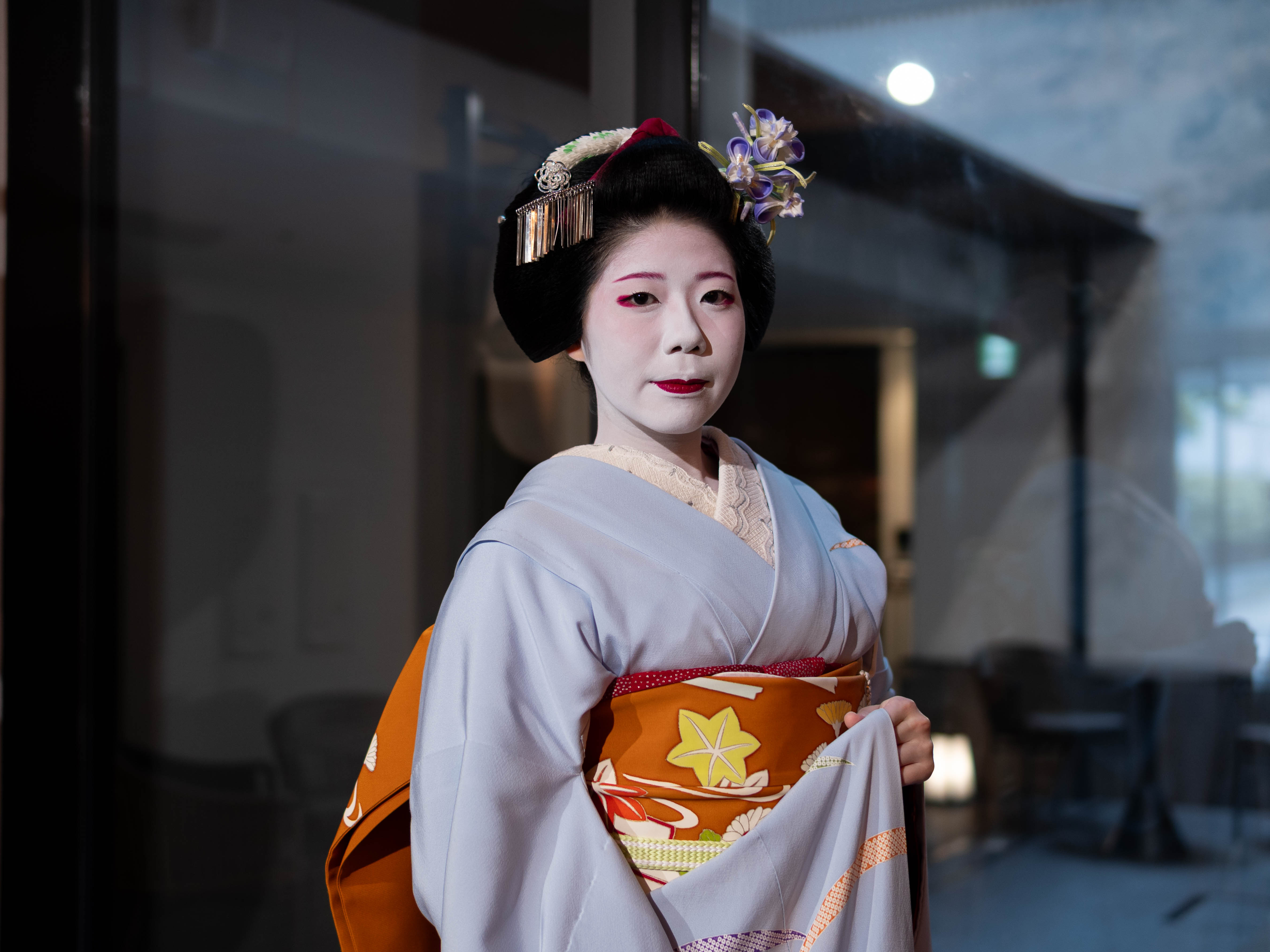 住店客人限定与舞妓的舞蹈一起品味的特别时刻