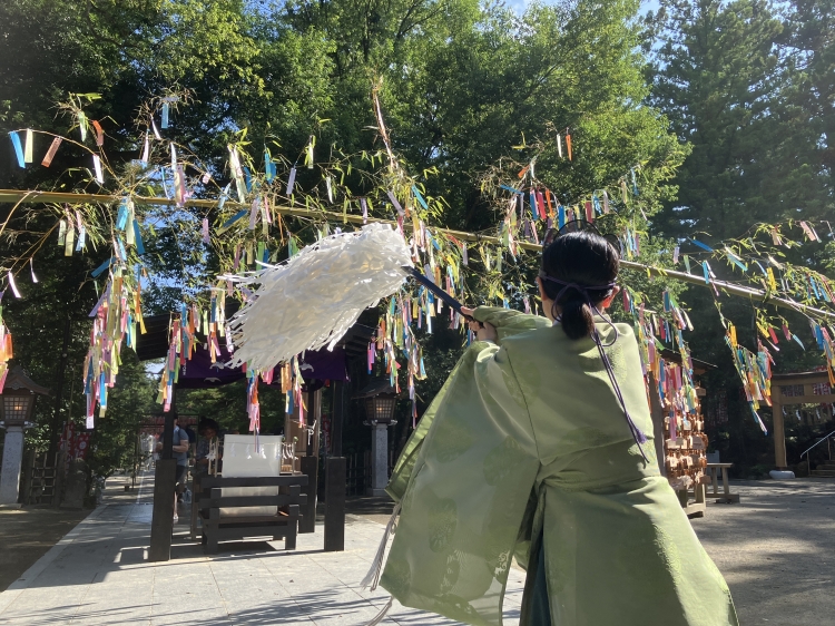 在大崎八幡宫的祈愿