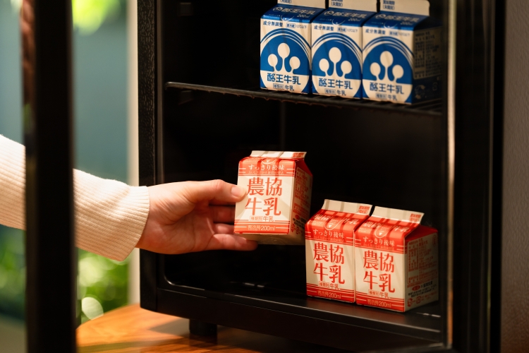 在全国的酒店，为您准备了“当地牛奶”