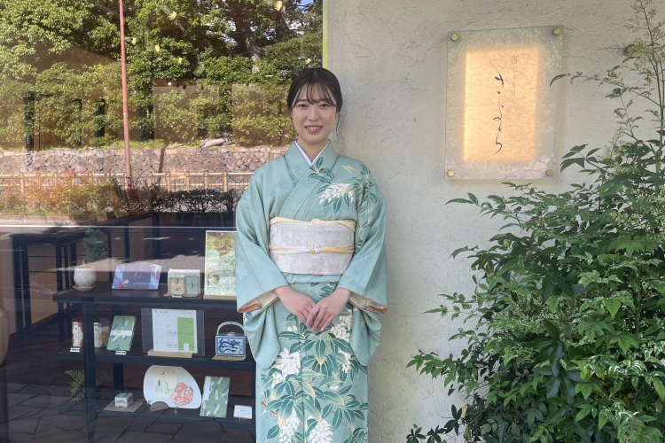 “书法画廊Kiyora”代表日比野先生