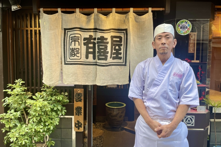 在“先斗町总店”担任店长的荞麦面匠伊藤先生