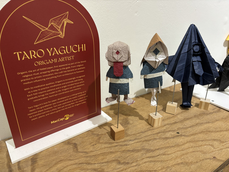 在“Taro’s Origami Studio”体验折纸的魅力。心平气和地专注于指尖，享受创作作品的时间